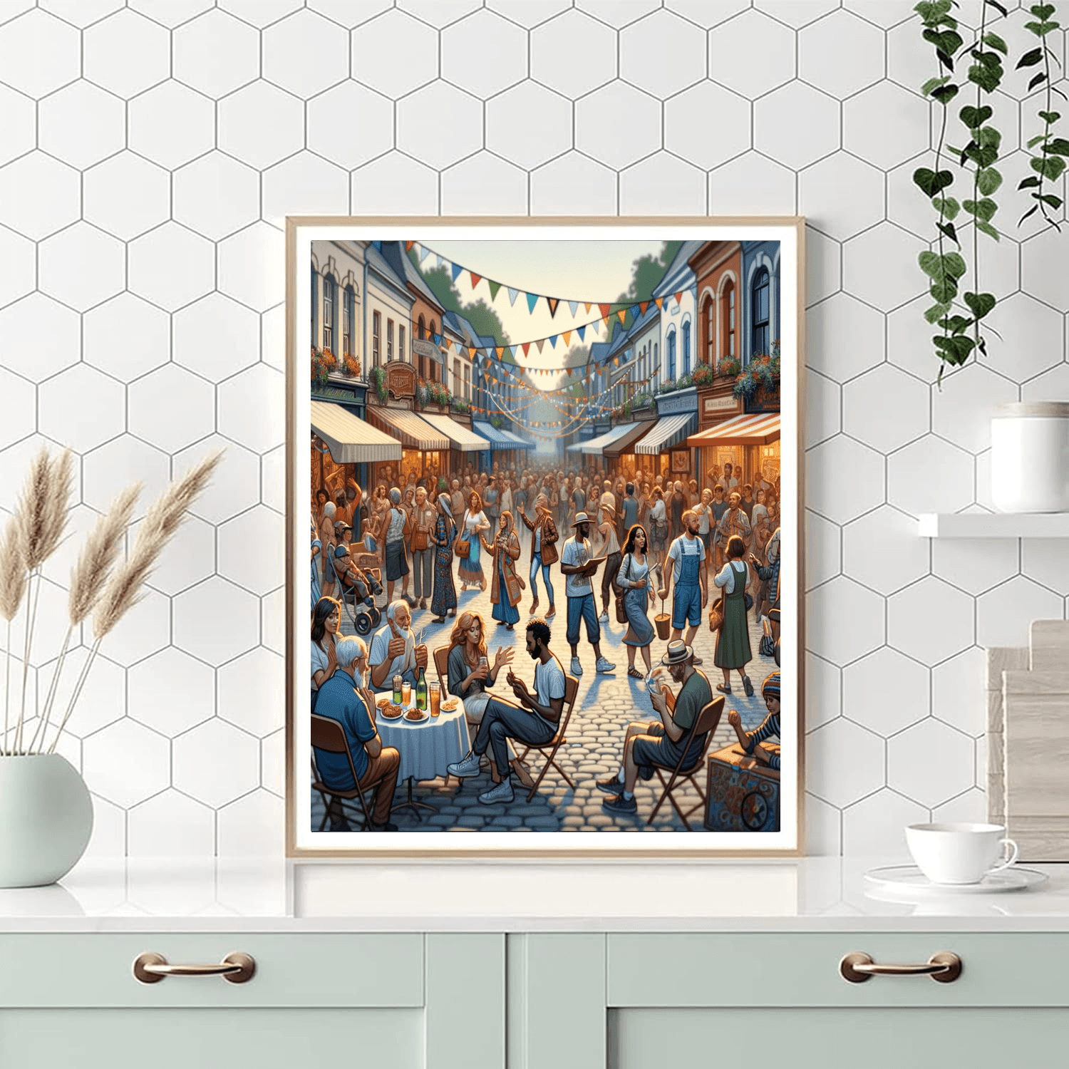 Brighton Festival - United Kingdom Painting Number Kit