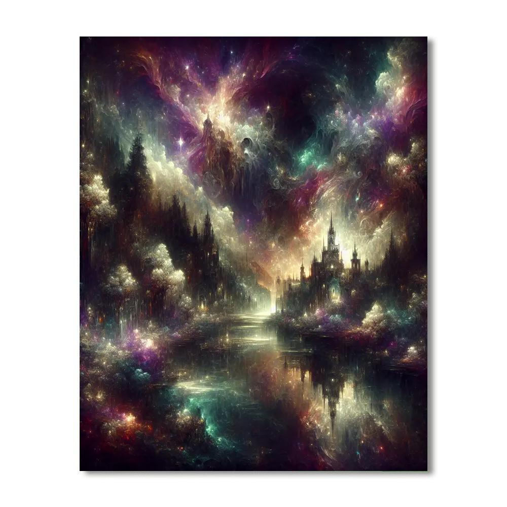 Maleficent's Enchanted Realm DIY Paint By Numbers