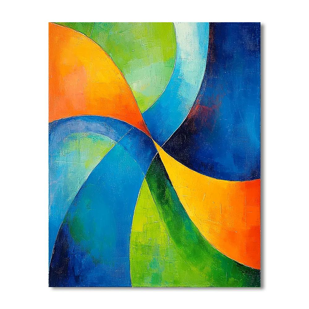 Paul Cézanne Inspired Chromatic Harmony  Paint By Numbers Kits