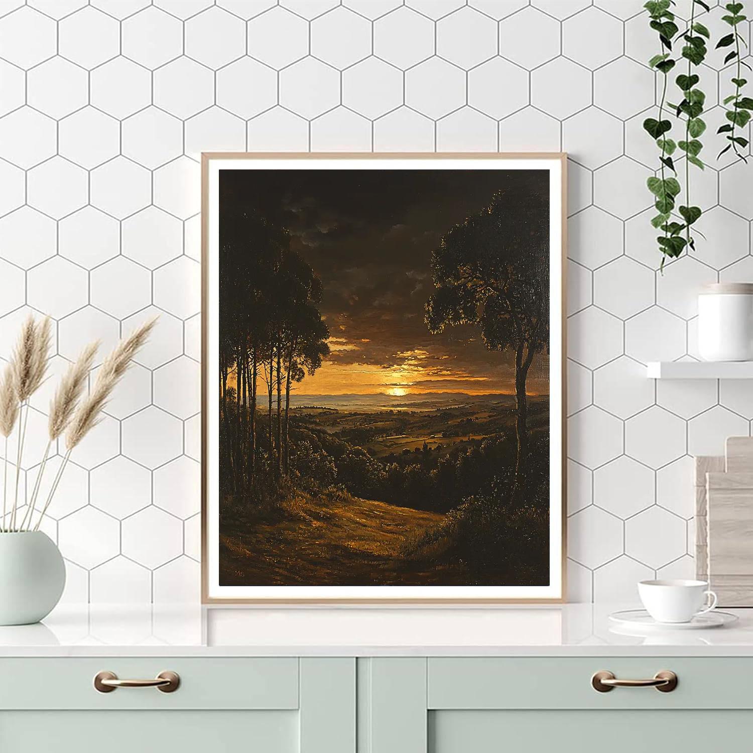 Caravaggio Inspired The Dawn's Whisper  Number Painting