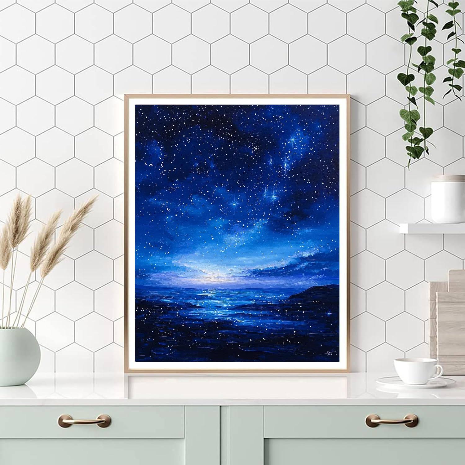 Edgar Degas Inspired Harmony Of The Stars  Painting By Numbers Kit