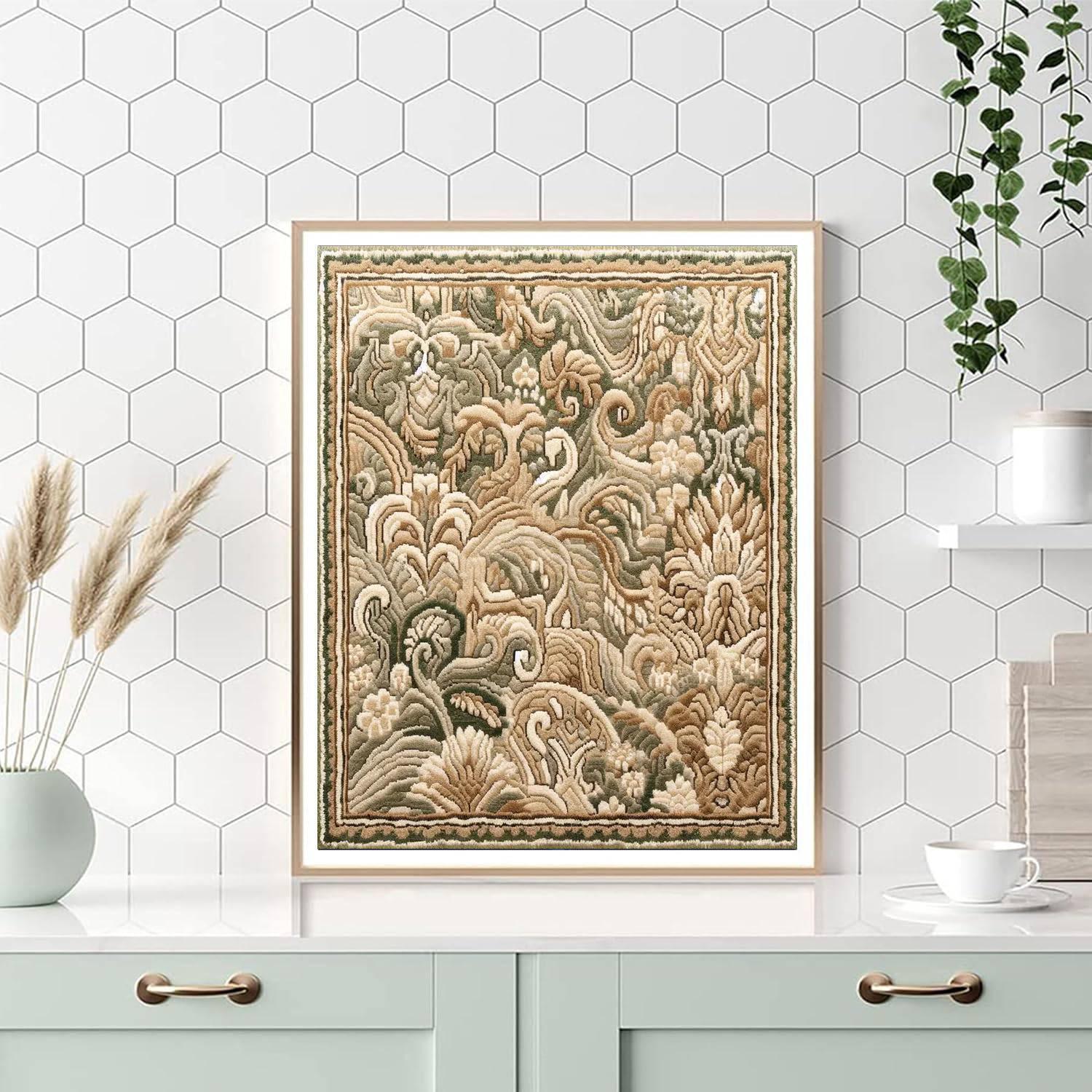 Elysian Fields Rug Paint By Number
