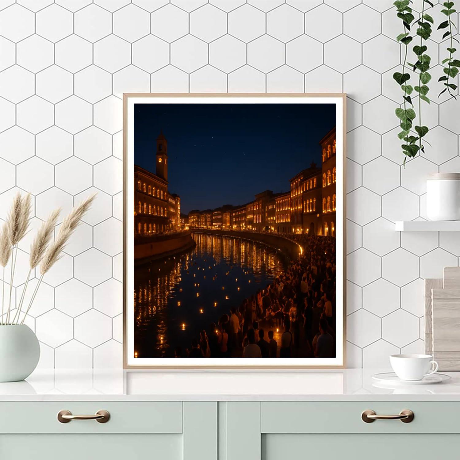 Luminara Festival Of Lights Painting Number Kit