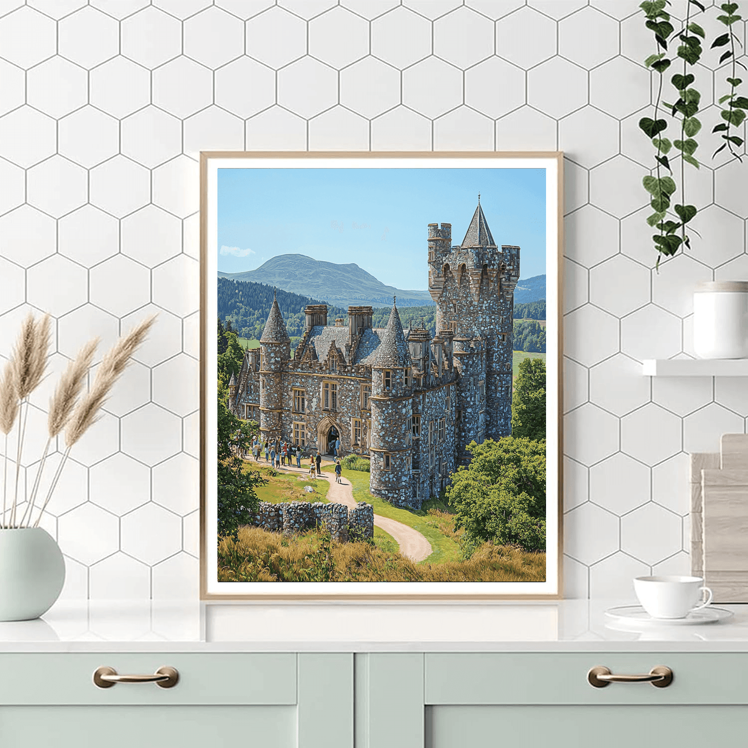 Hohenzollern Castle Paint By Numbers