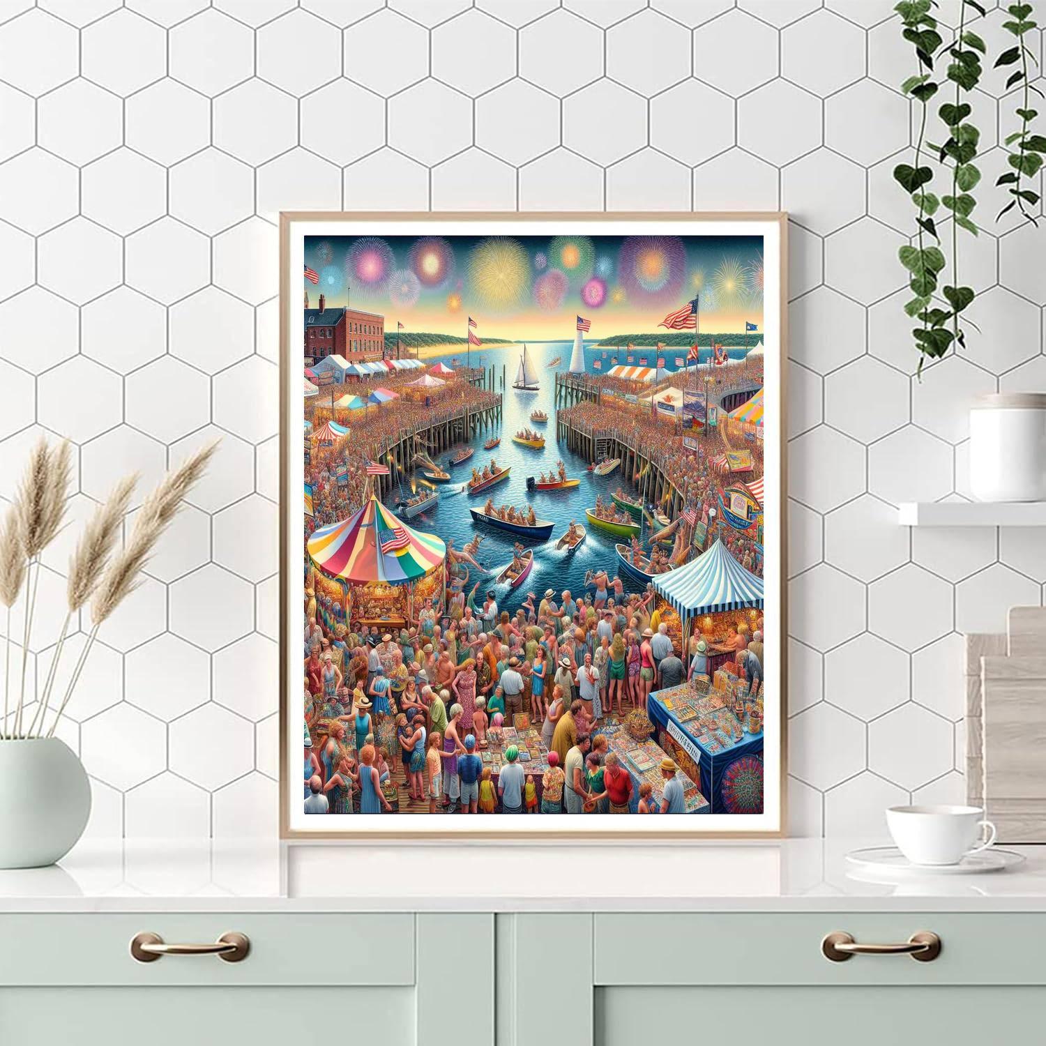 Harbourfest - Norfolk, Usa Paint By Numbers Art