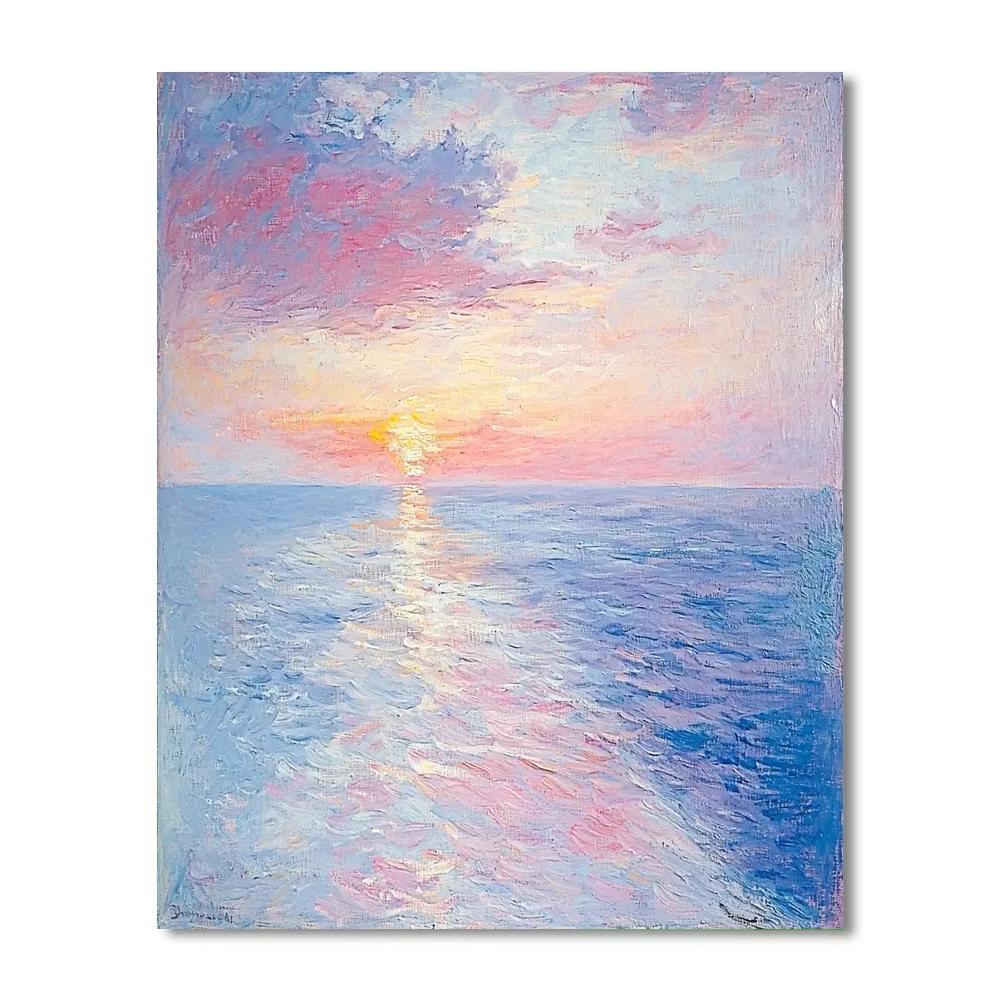 Edgar Degas Inspired Celestial Daybreak Harmony  Paint By Number