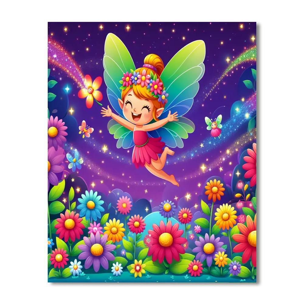 Mystical Fairy Quest Painting Number Kit