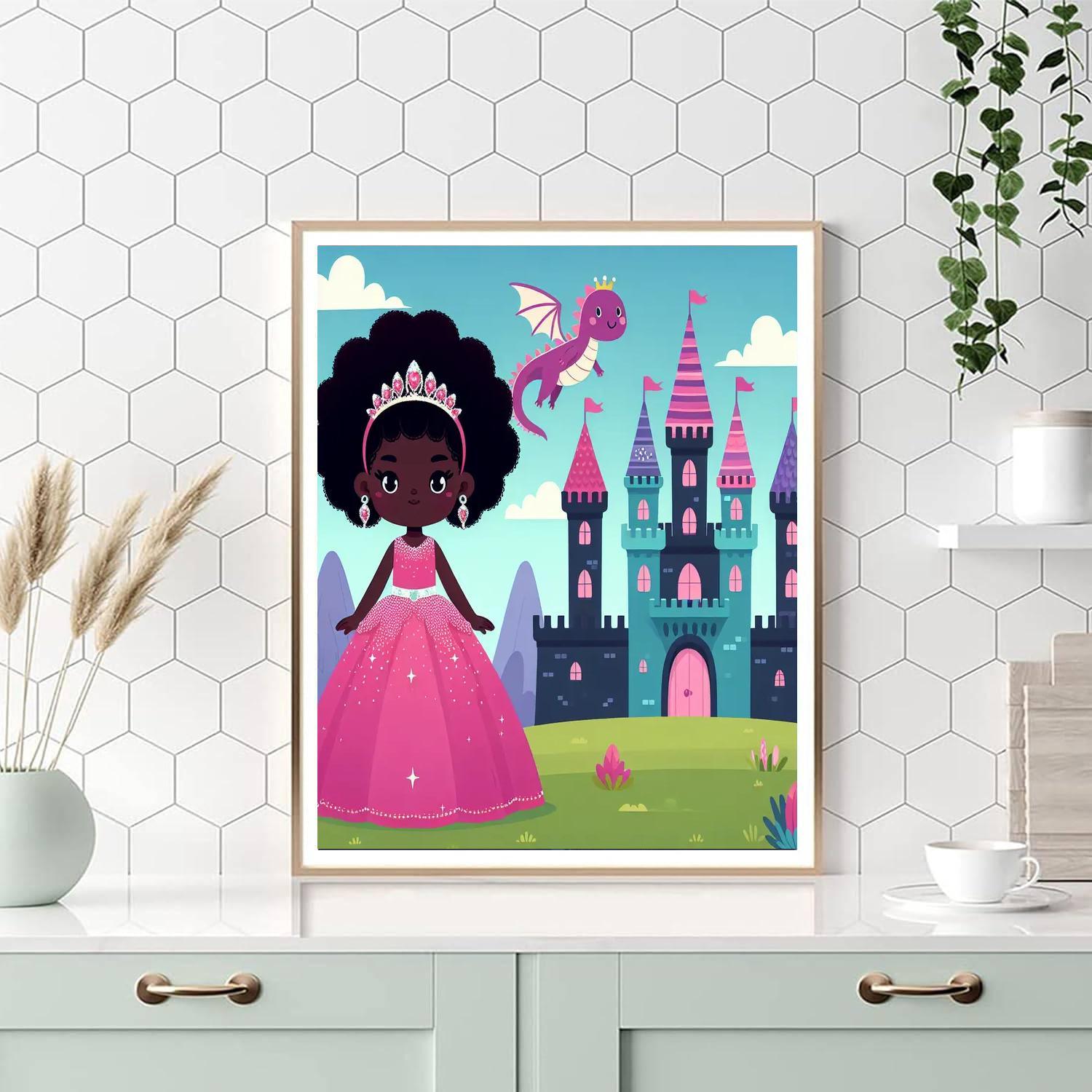 Enchanted Fairytale Number Painting