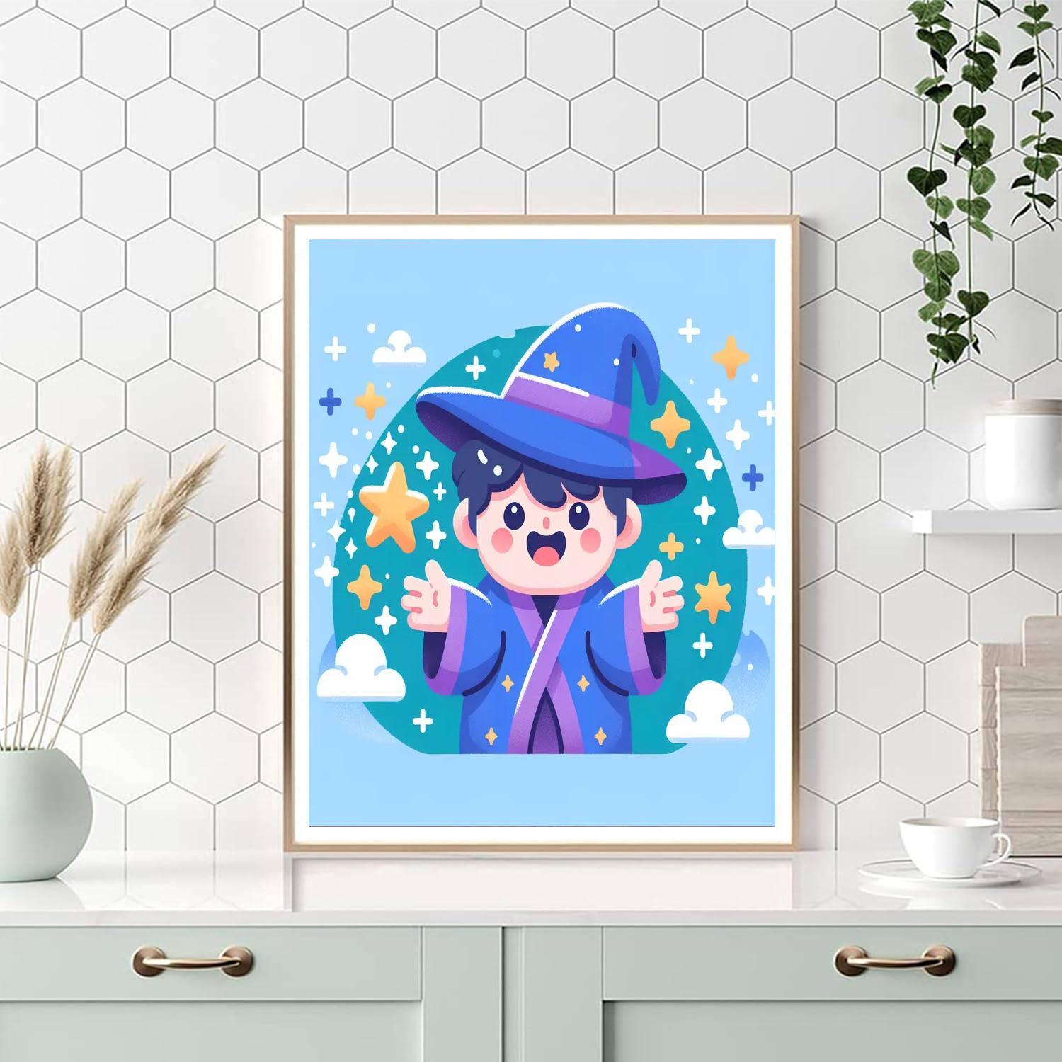 Friendly Wizard DIY Paint By Numbers