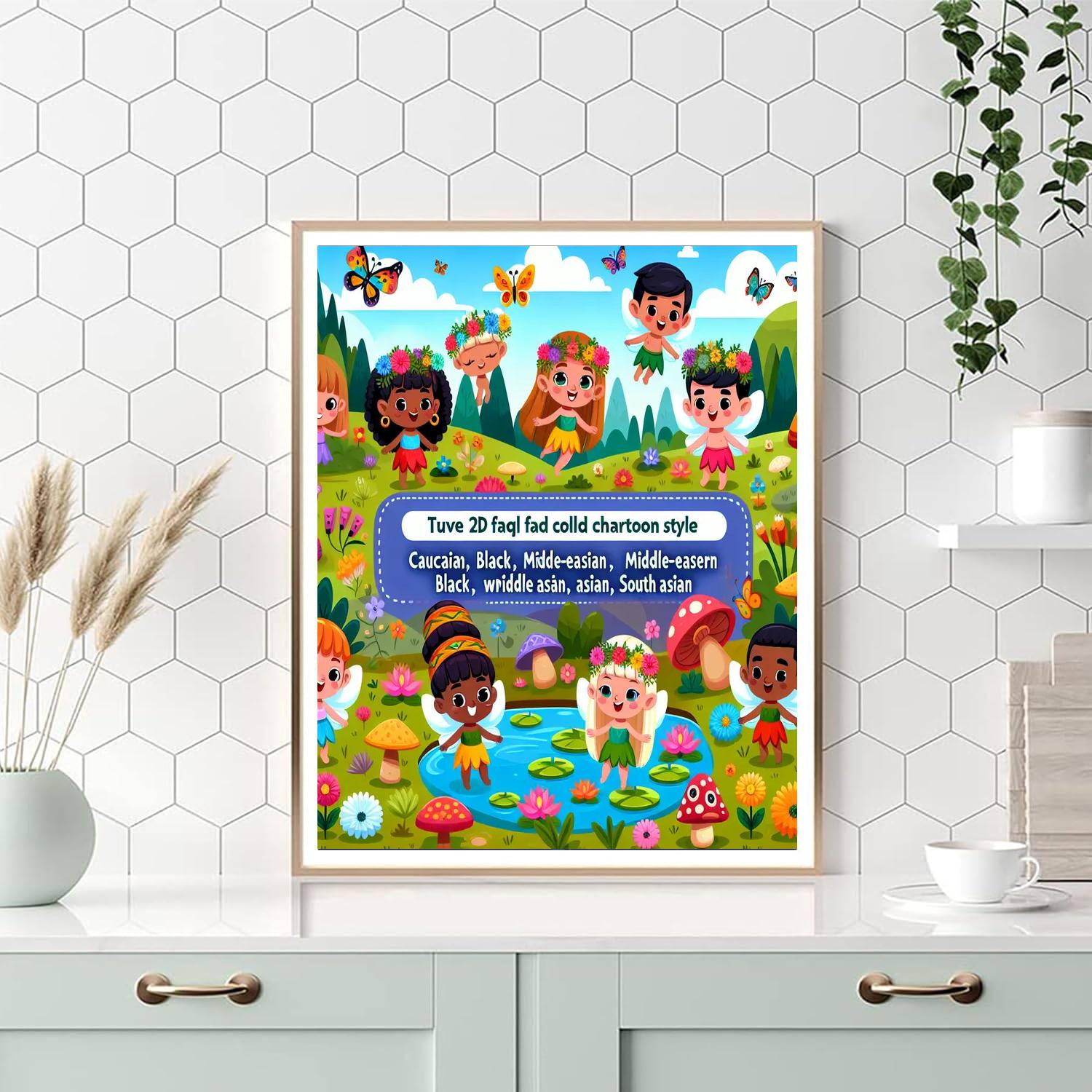 Enchanted Fairyland Adventure Numbered Painting Kits