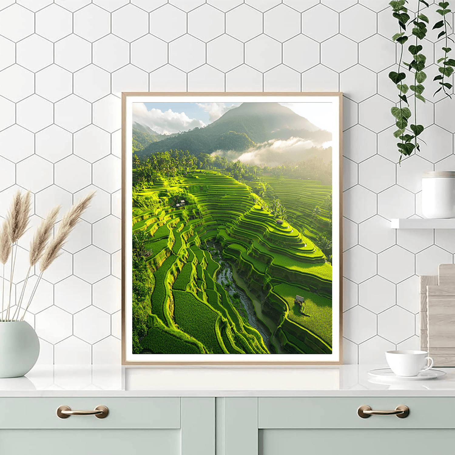 Banaue Rice Terraces Paint By Numbers