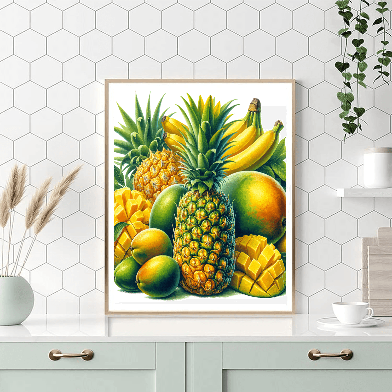 Tropical Fruit Fiesta Numbered Painting Kits