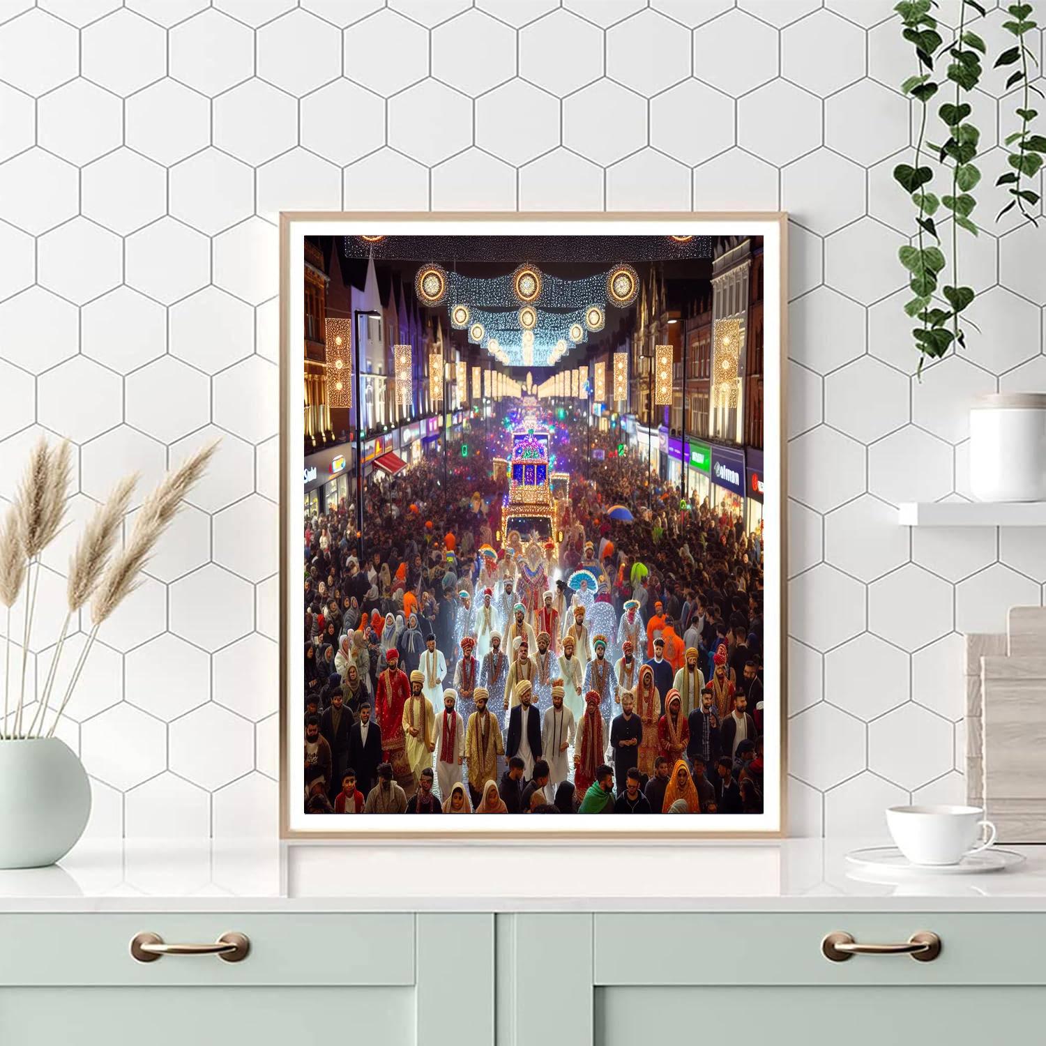 Diwali Lights Festival - Uk DIY Paint By Numbers