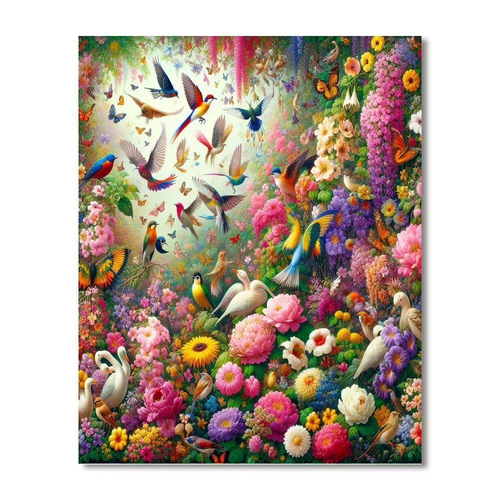 Radiant Nature Symphony Paint By Numbers