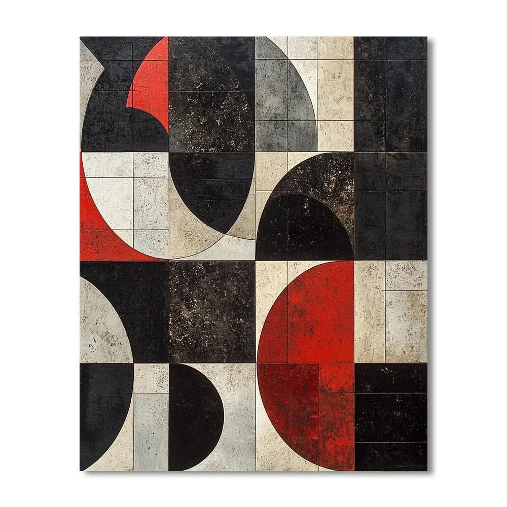 Kazimir Malevich Inspired Unity In Diversity  Paint By Numbers Kits