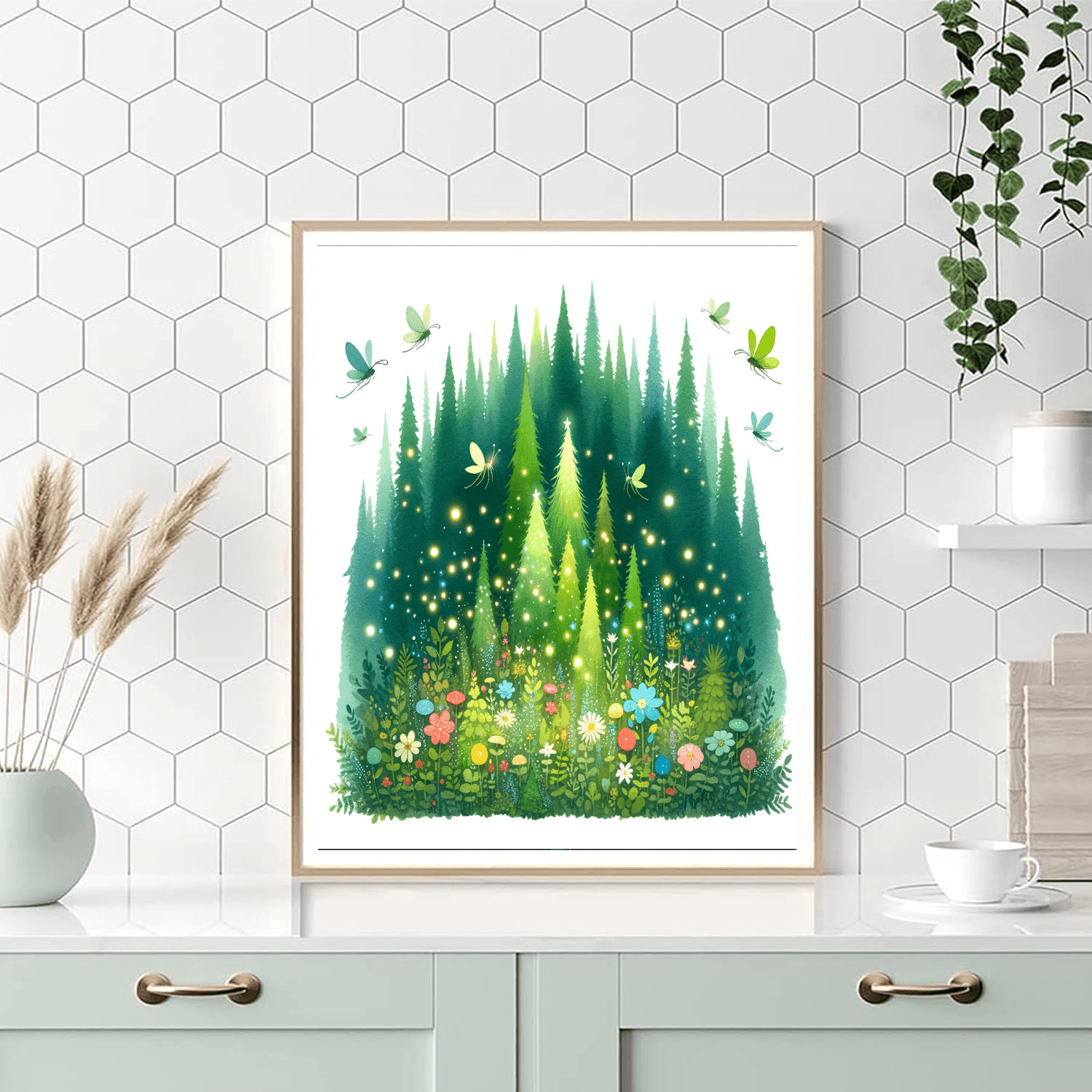 Magic Forest Fairies Paint By Numbers