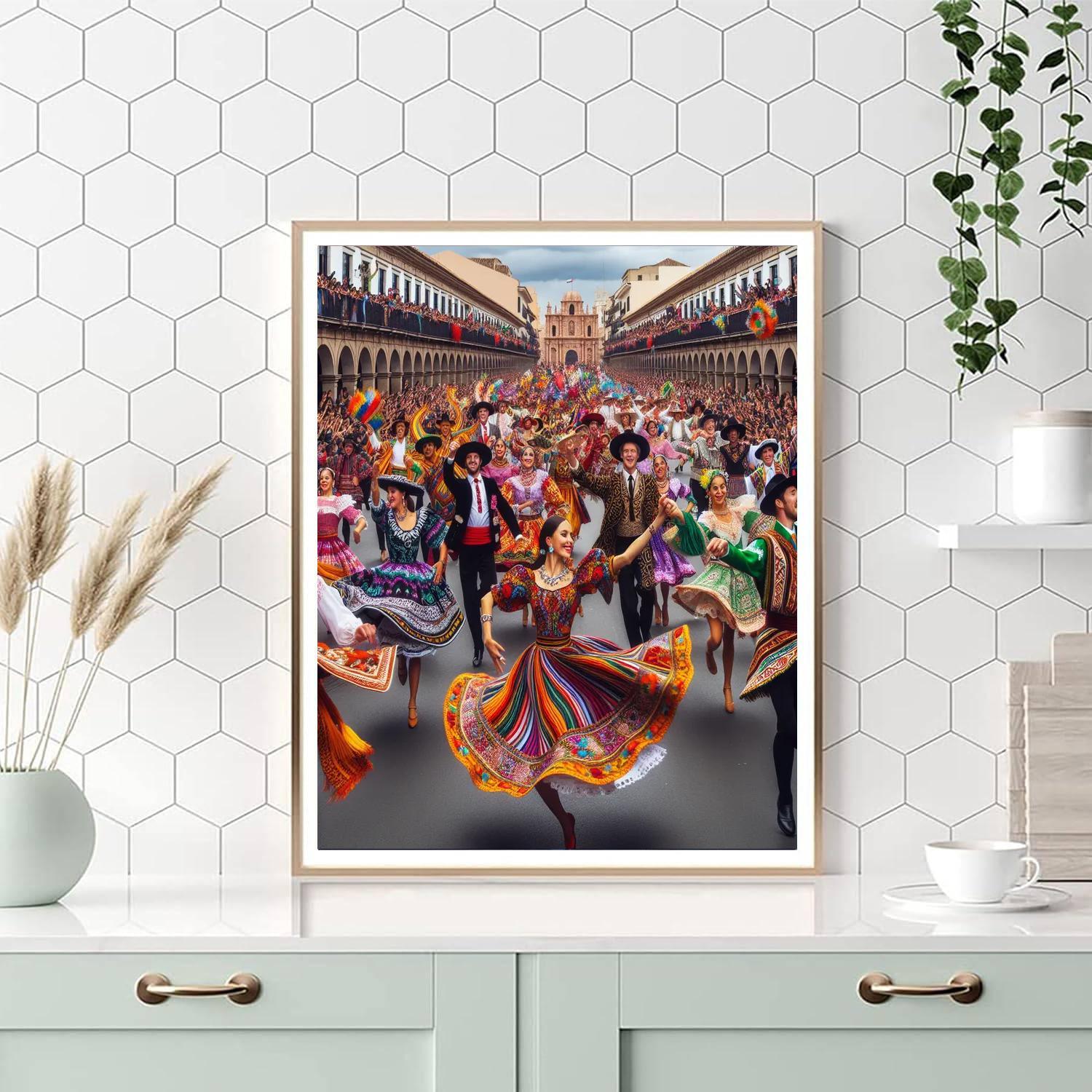 Oruro Carnival - Oruro DIY Paint By Numbers