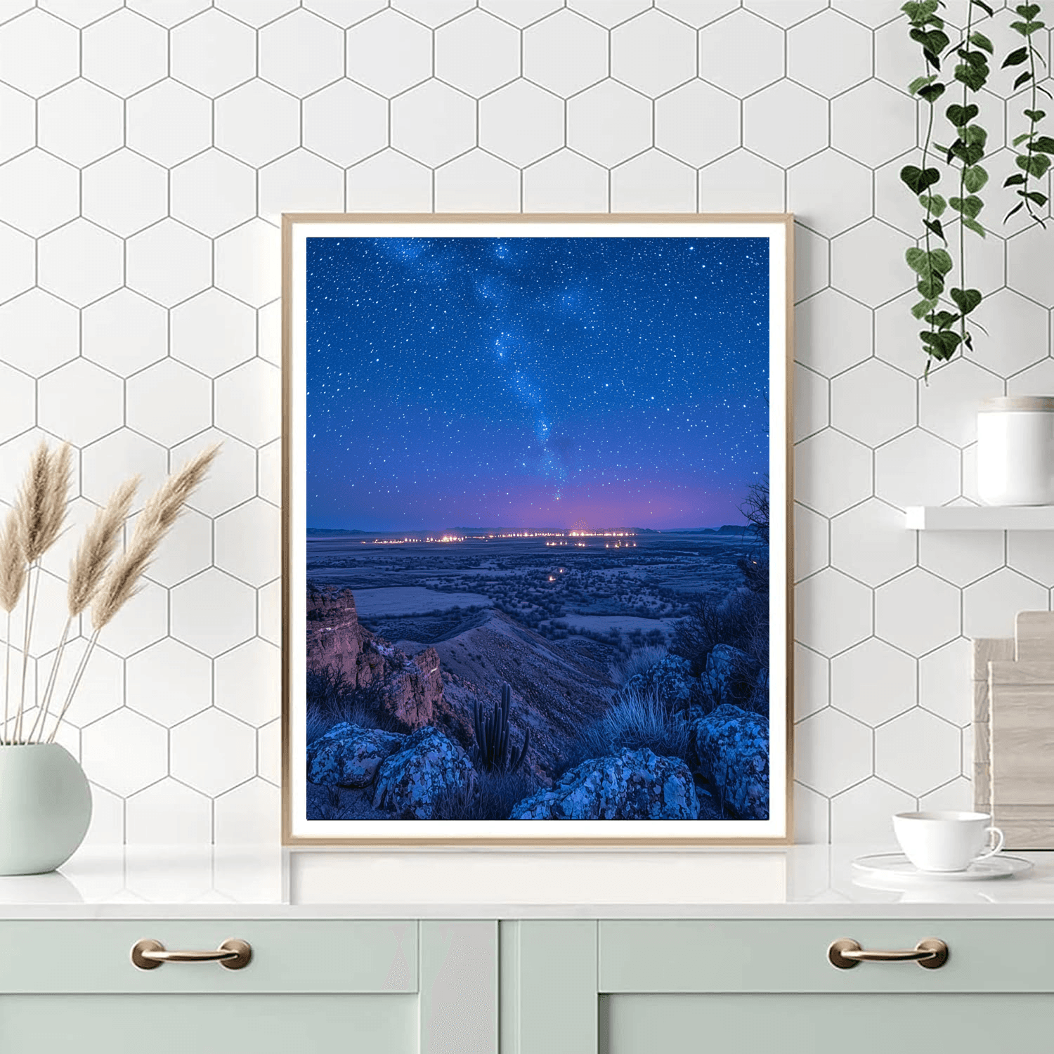 Marfa Lights Viewing Area Paint By Number