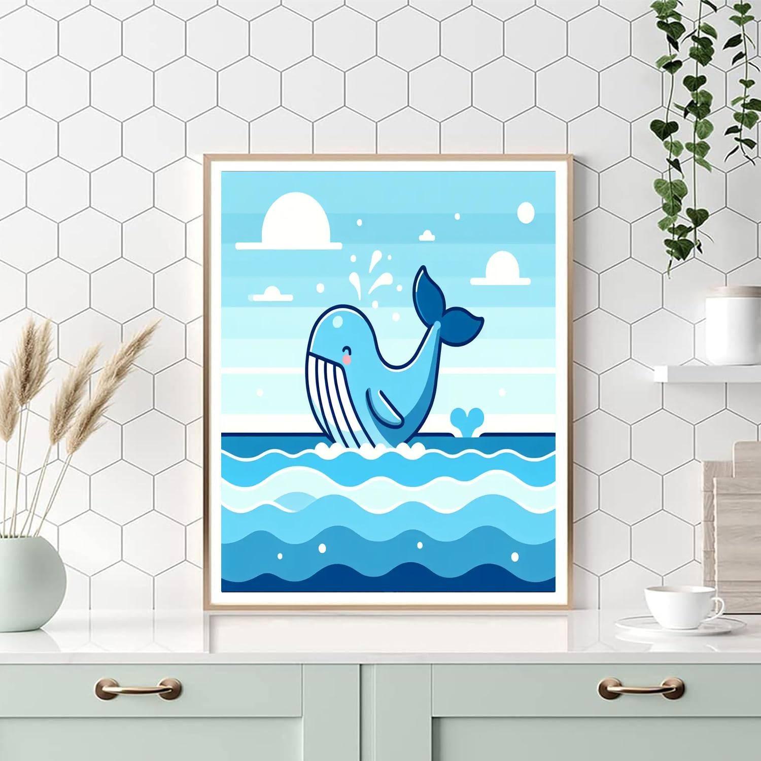 Whale Watching Wonders Paint By Numbers