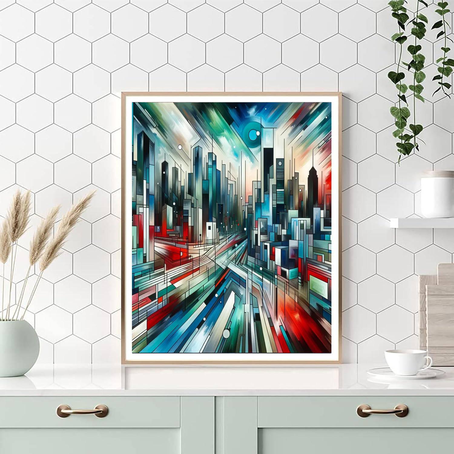 Contemporary Urban Expressions Paint By Numbers Art