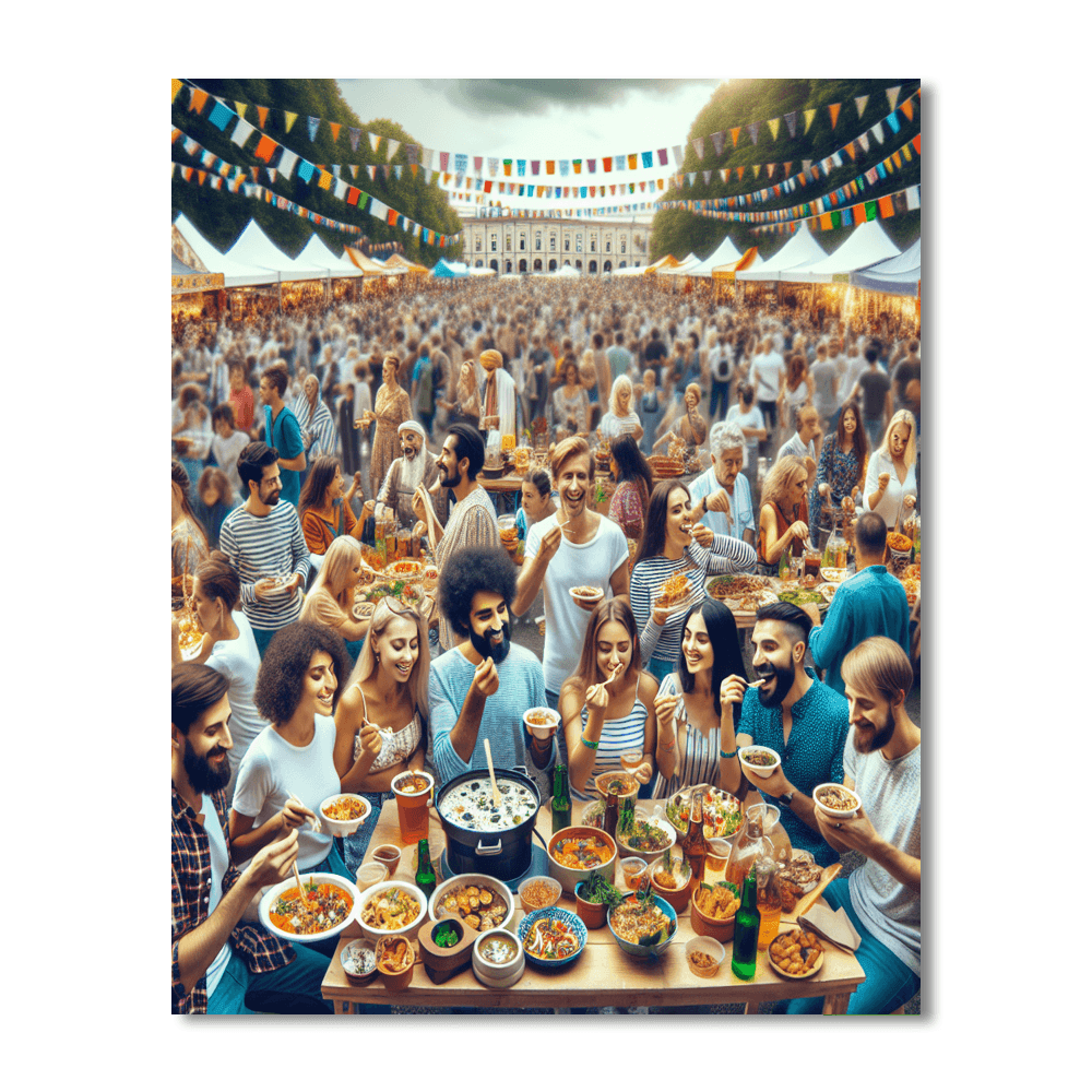 Taste Of Melbourne DIY Paint By Numbers