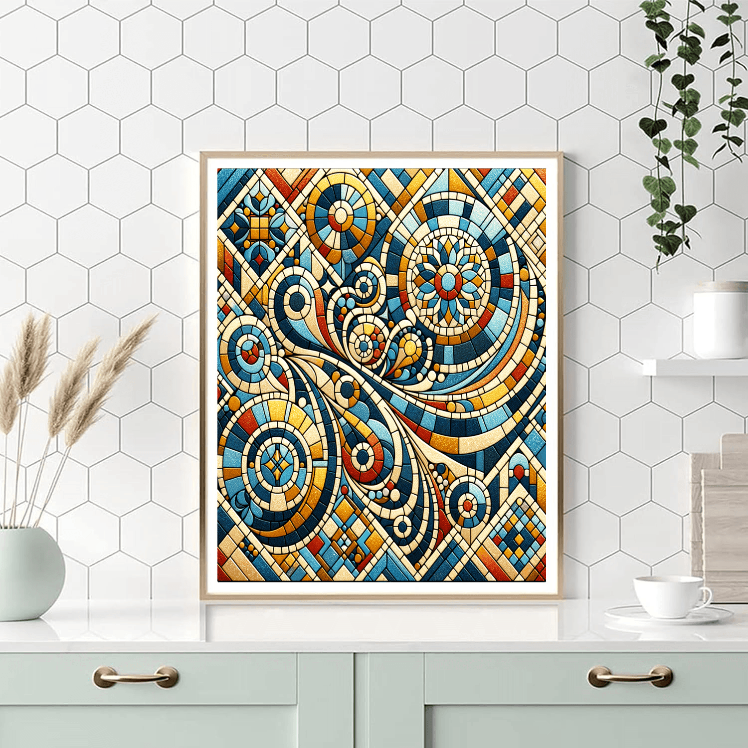 Mosaic Harmony Paint By Numbers Kits