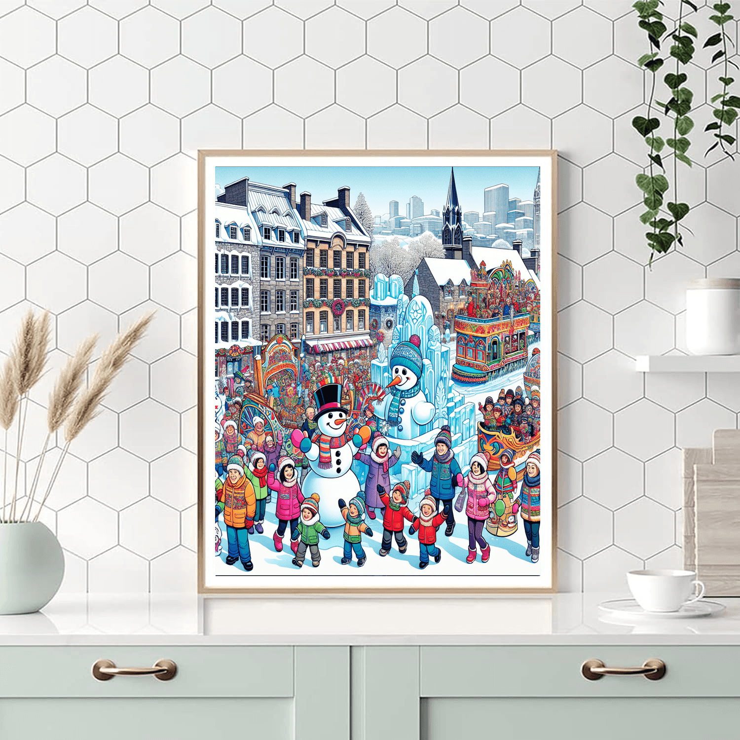 Carnaval De Quebec Paint By Color