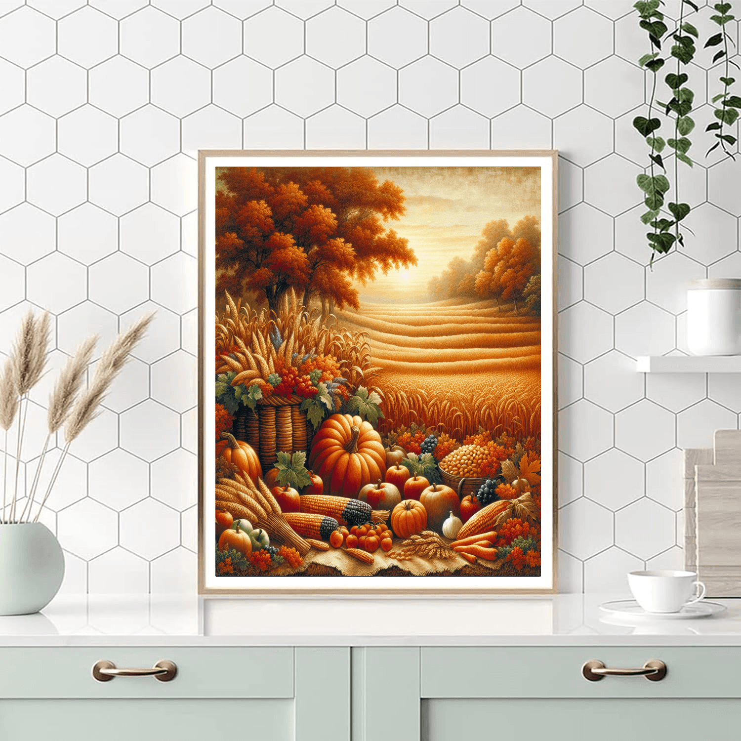 Harvest Melody Painting By Numbers Kit