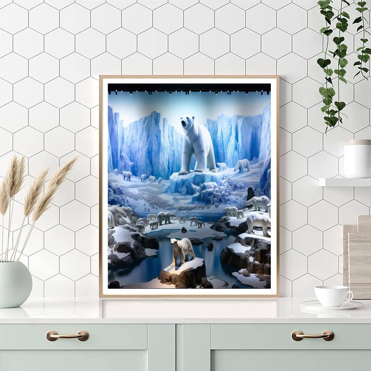 Arctic Wildlife Majesty Paint By Color
