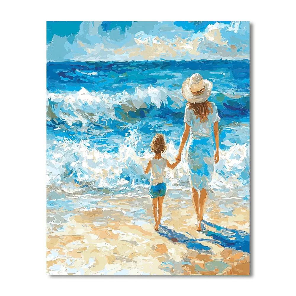 Ocean Waves Of Affection Numbered Painting Kits