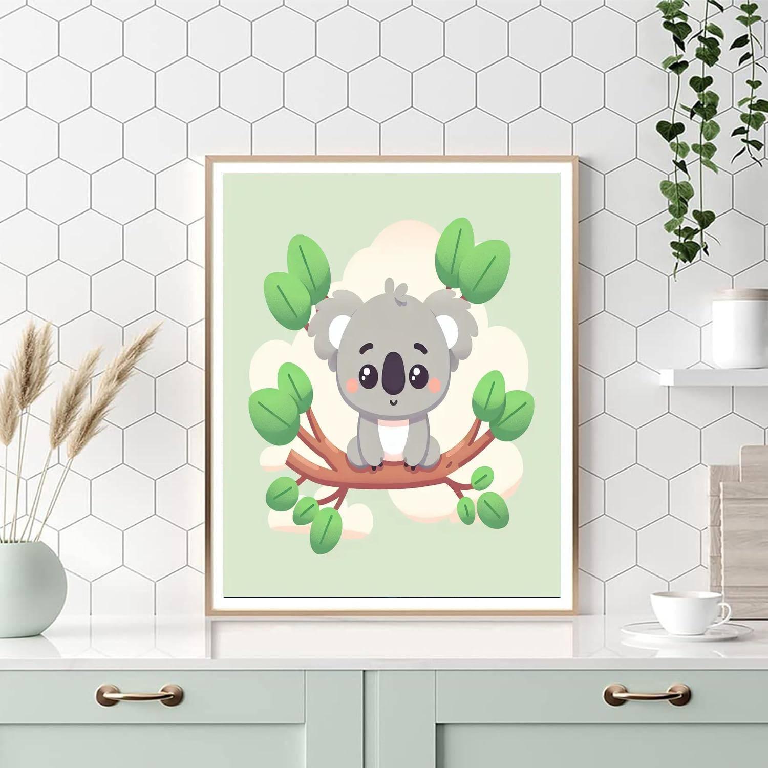 Adventurous Koala Journey Paint By Numbers