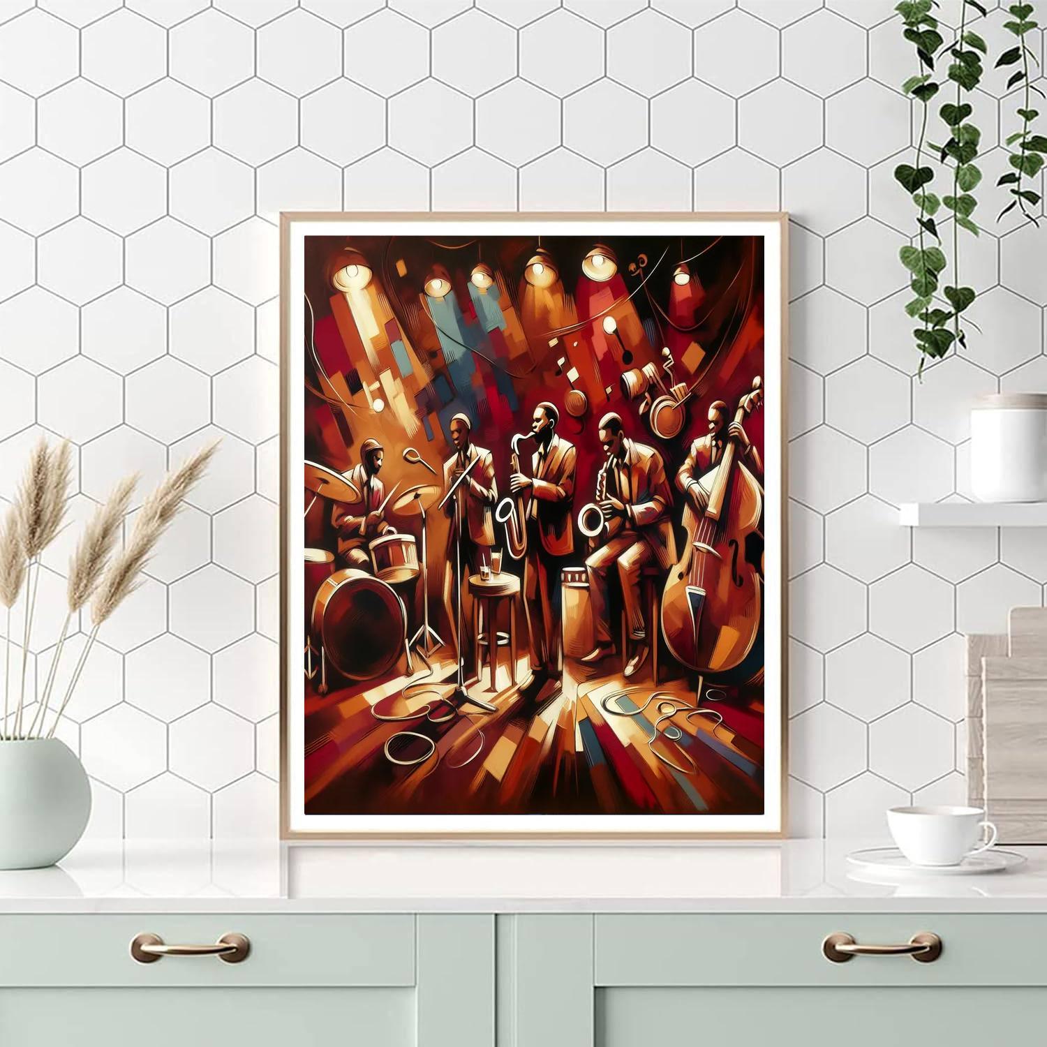 Jazz Club Vibes Paint By Numbers Kits