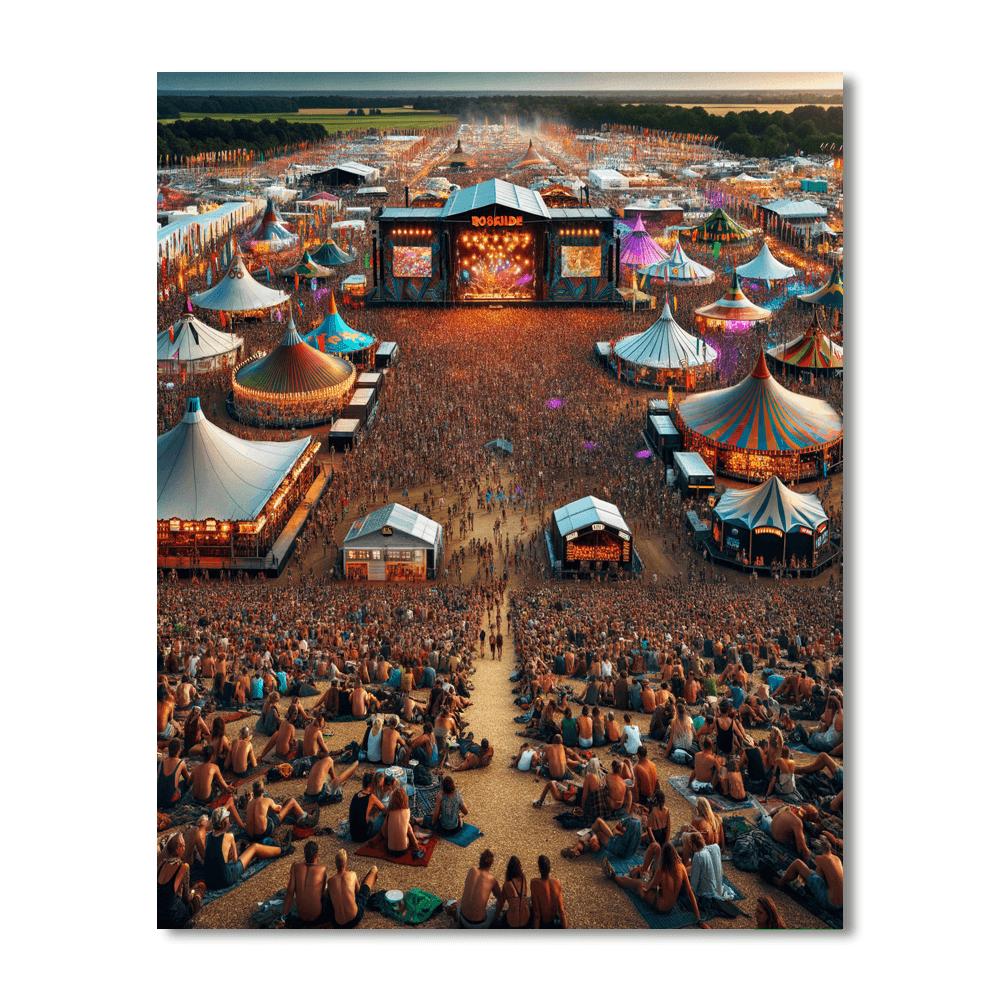 Roskilde Festival - Denmark Paint By Number