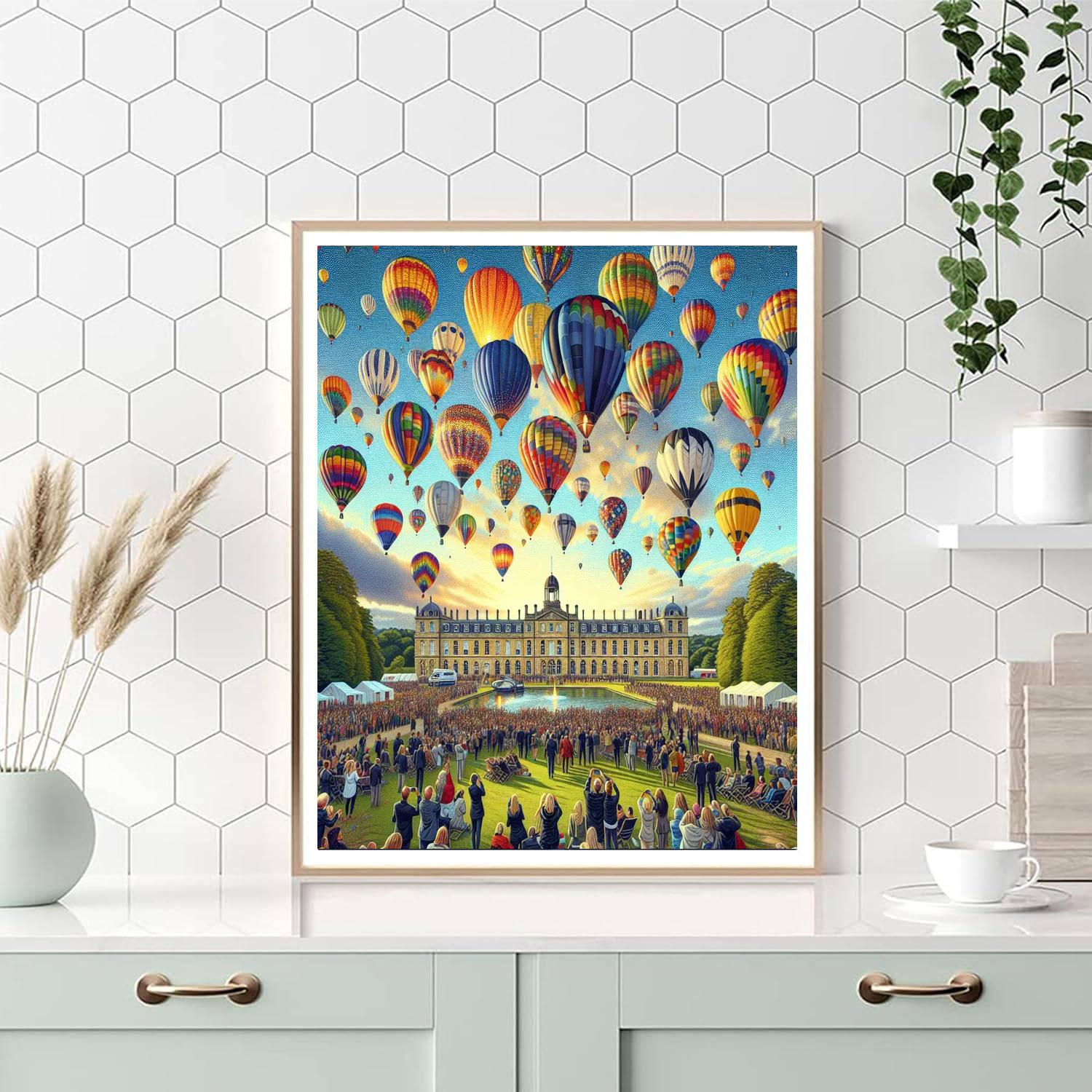 Bristol International Balloon Fiesta - Bristol, England Painting Number Kit