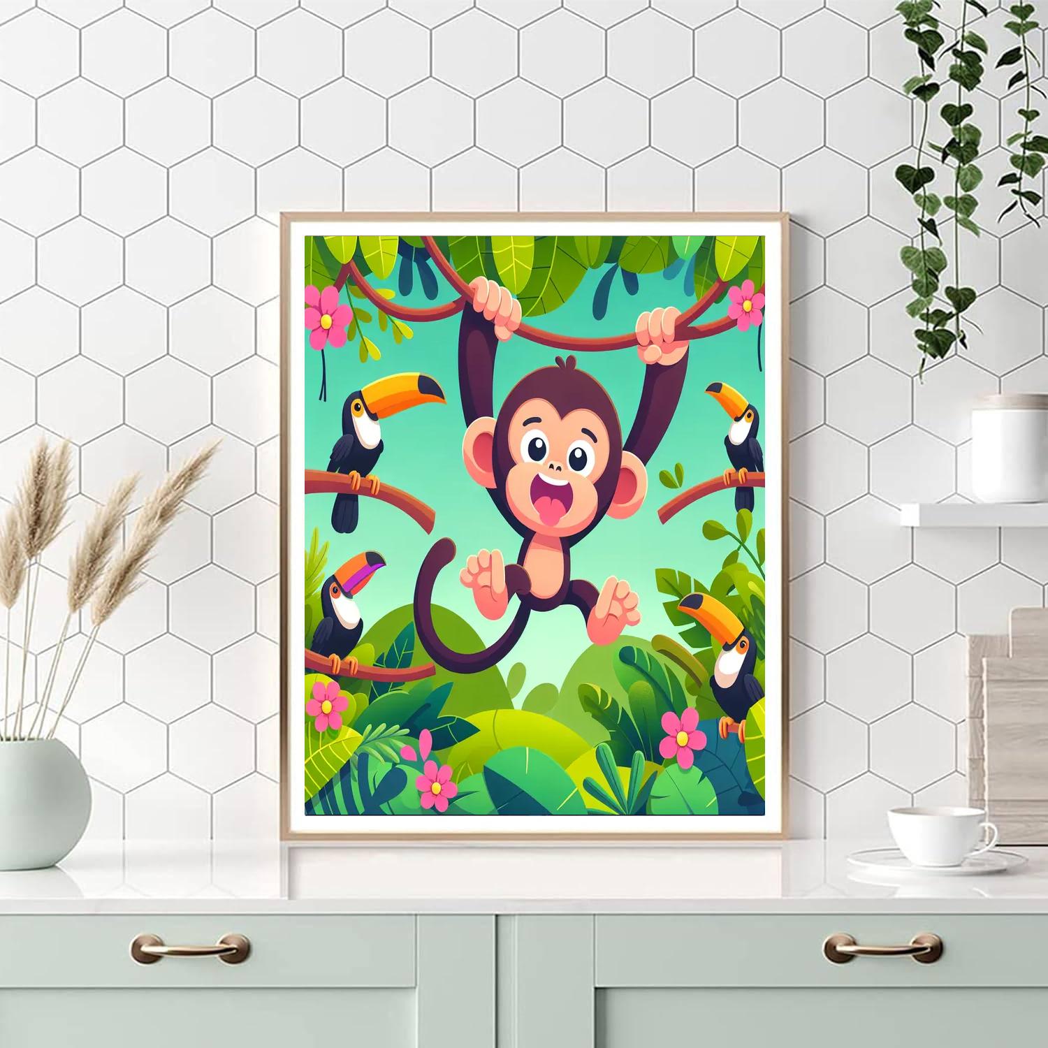 Jungle Quest Adventure Paint By Numbers