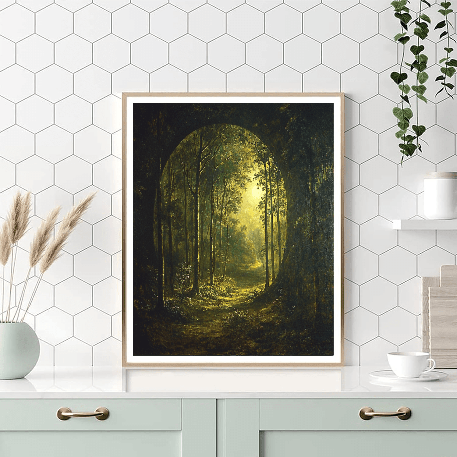 Henry Fuseli Inspired Gothic Woodland Whisper  Paint By Numbers Kits