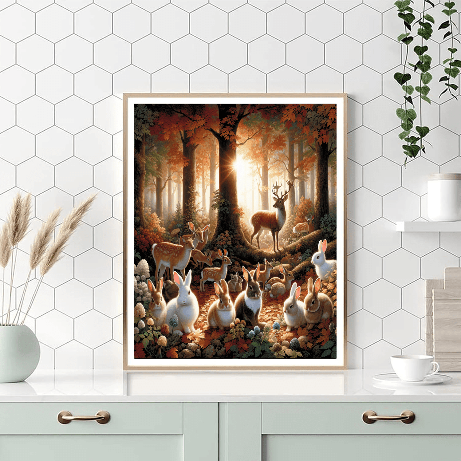 Fairy Tale Forest Friends Paint By Color