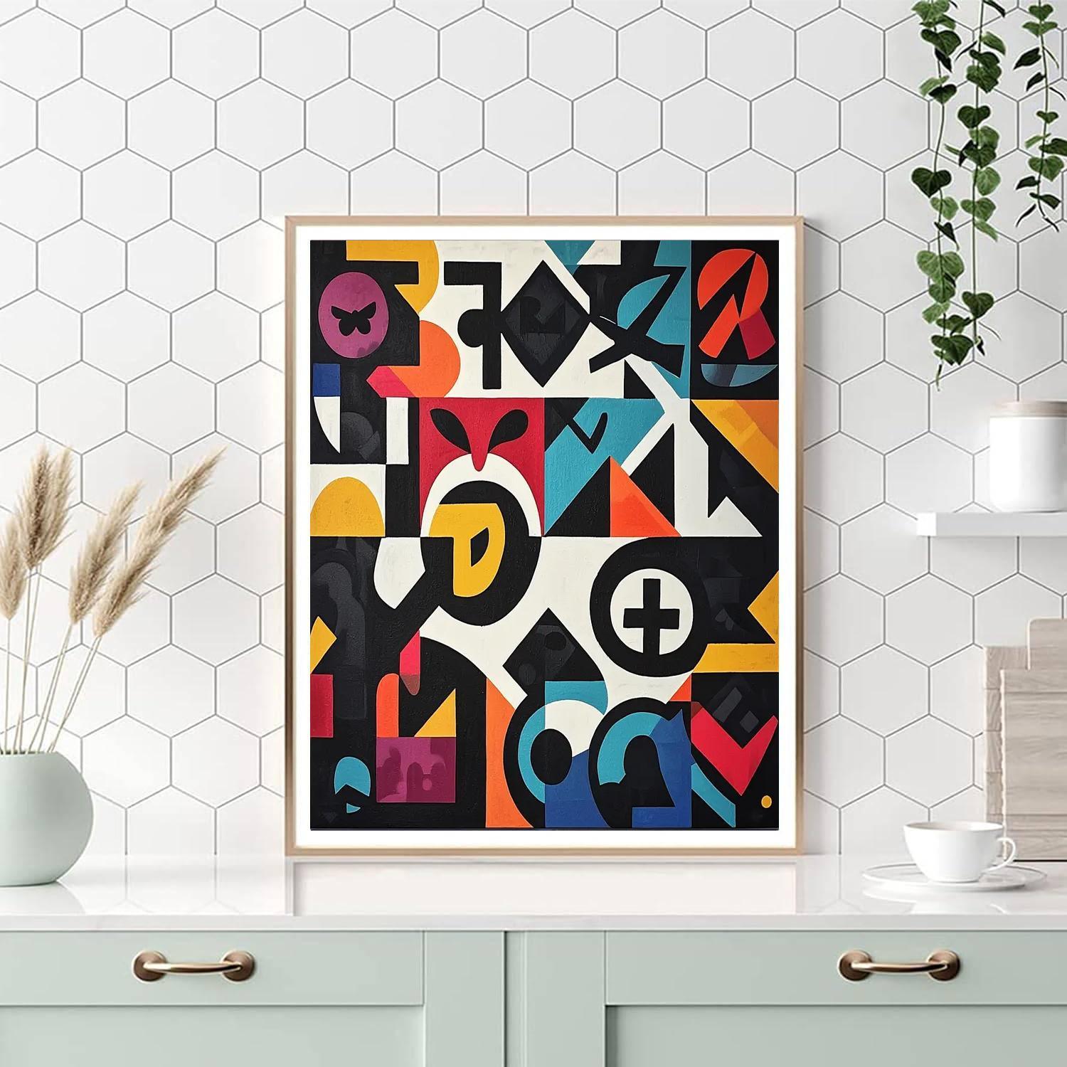 Banksy Inspired Symbols Of Resistance  Painting By Numbers Kit