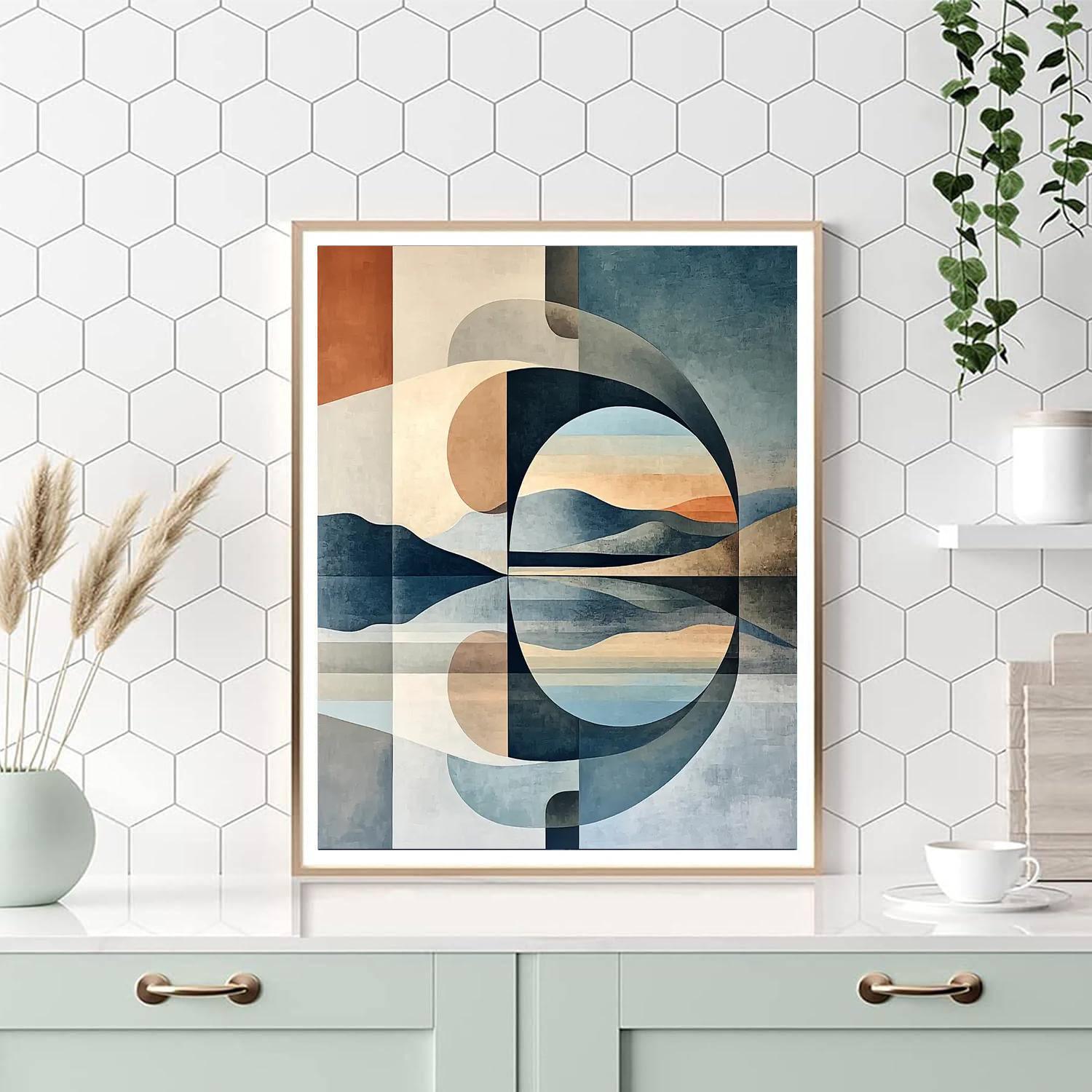 Max Ernst Inspired Mirrors Of Reality  Painting By Numbers Kit