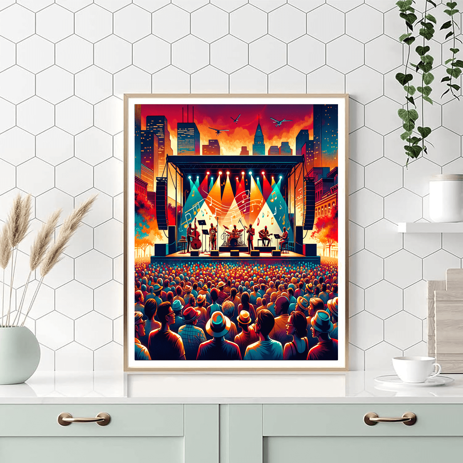 Festival Internacional De Jazz De Montreal DIY Paint By Numbers