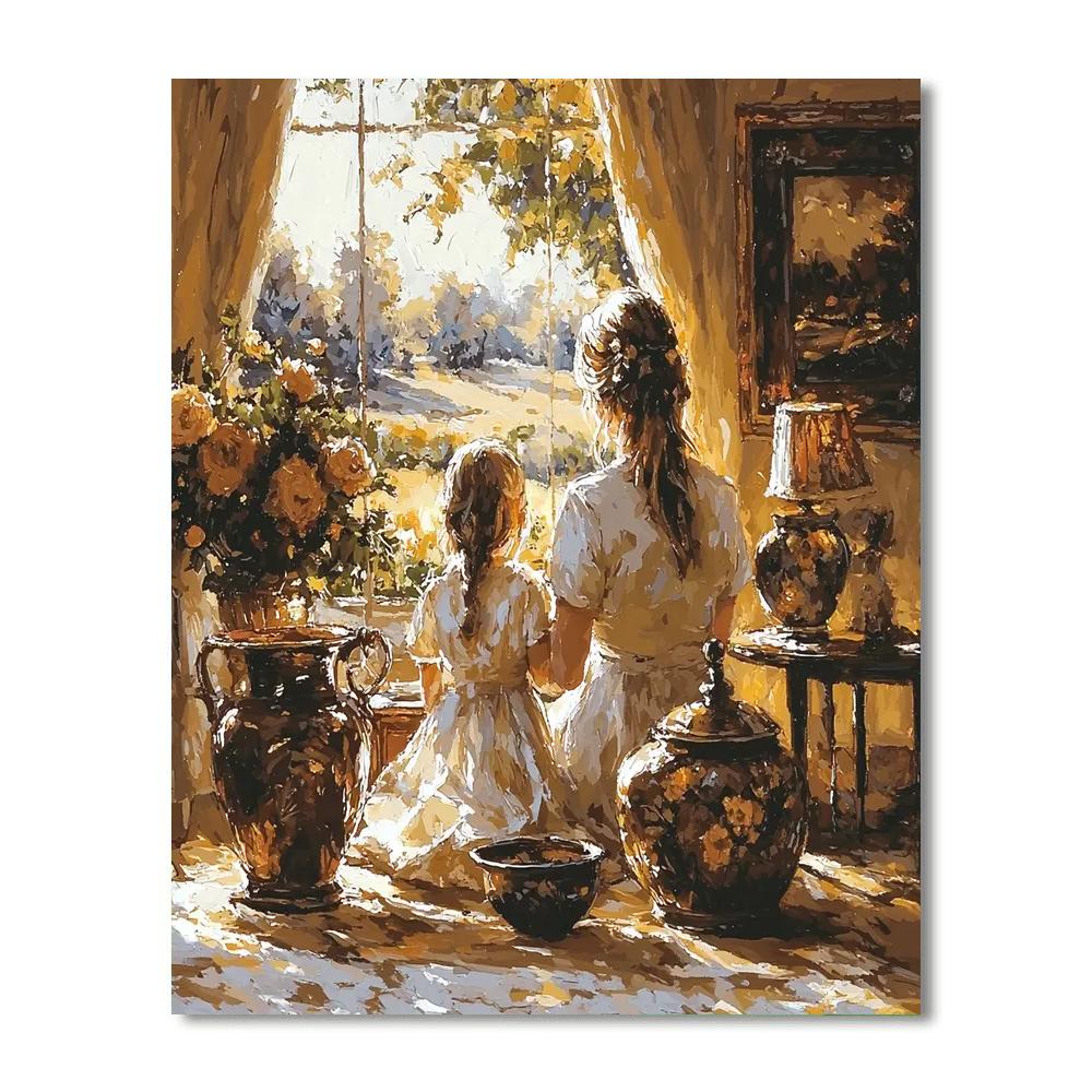 Timeless Connections Number Painting