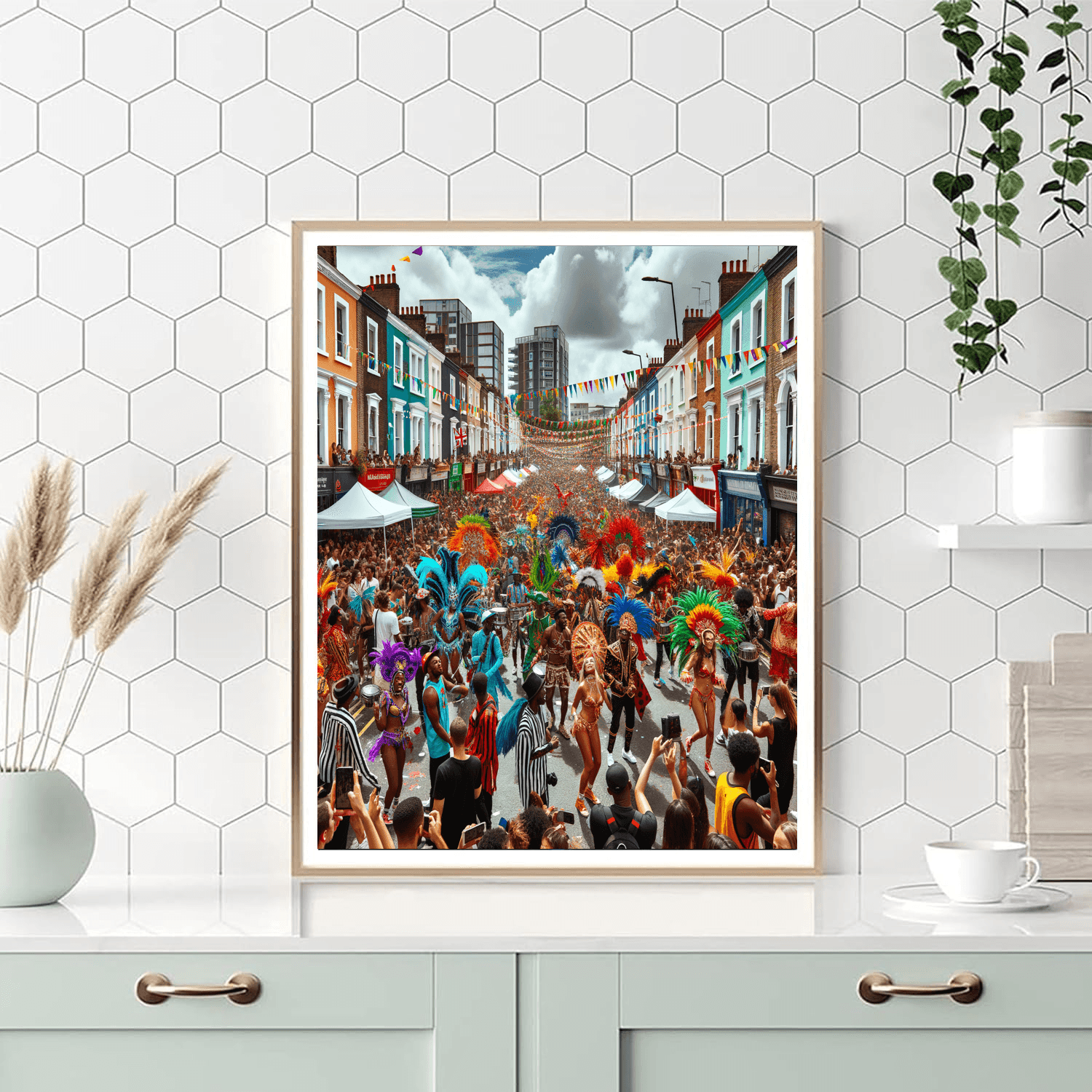 Carnival Of Notting Hill Painting Number Kit