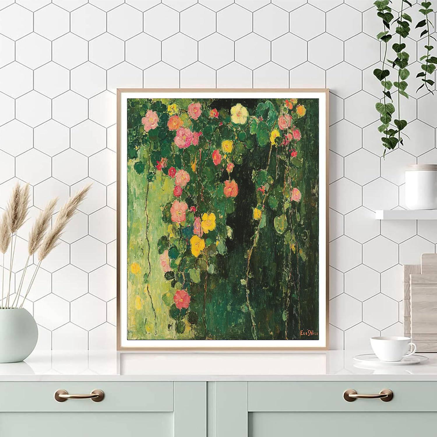 Egon Schiele Inspired Spring Symphony  Paint By Number