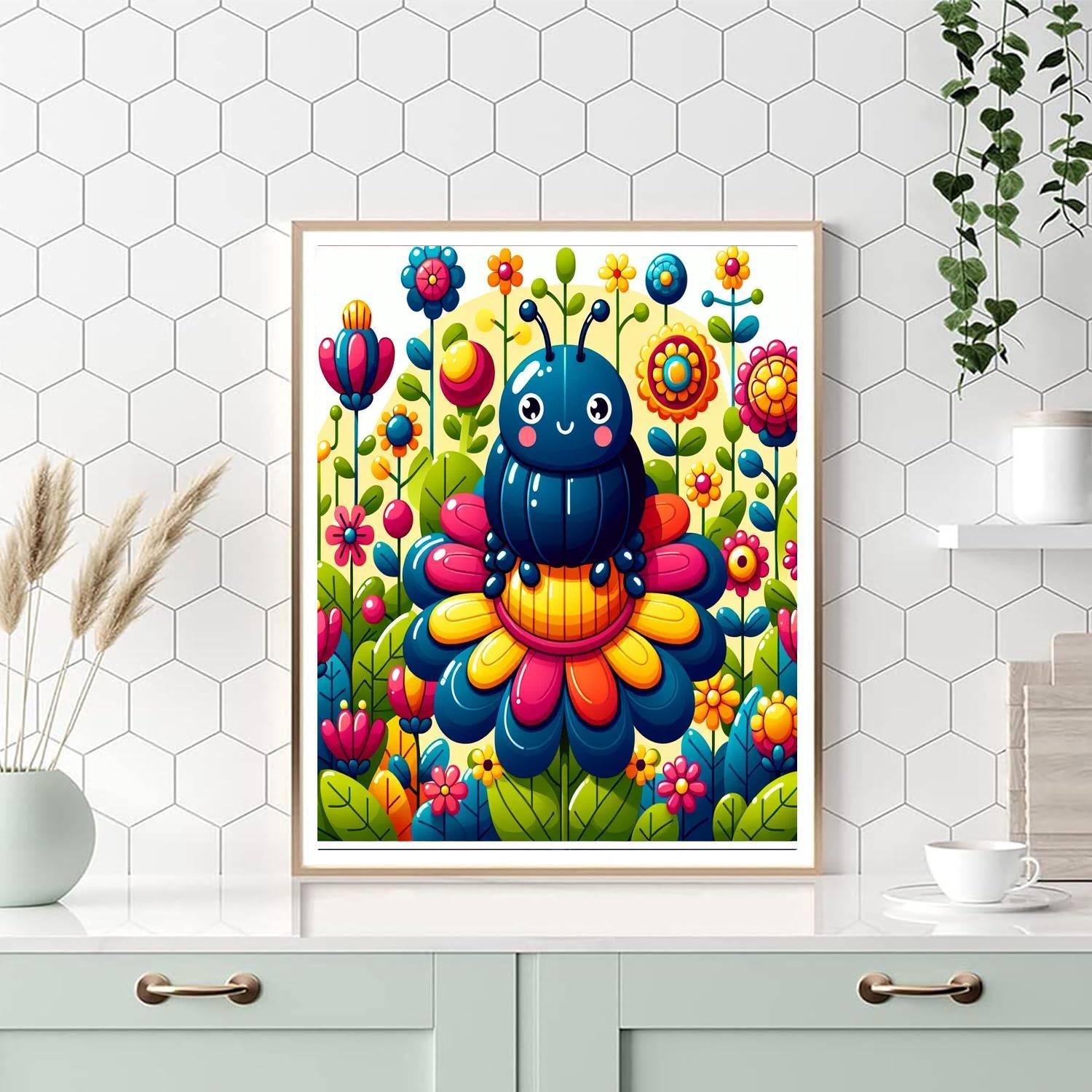 Brilliant Beetle Numbered Painting Kits