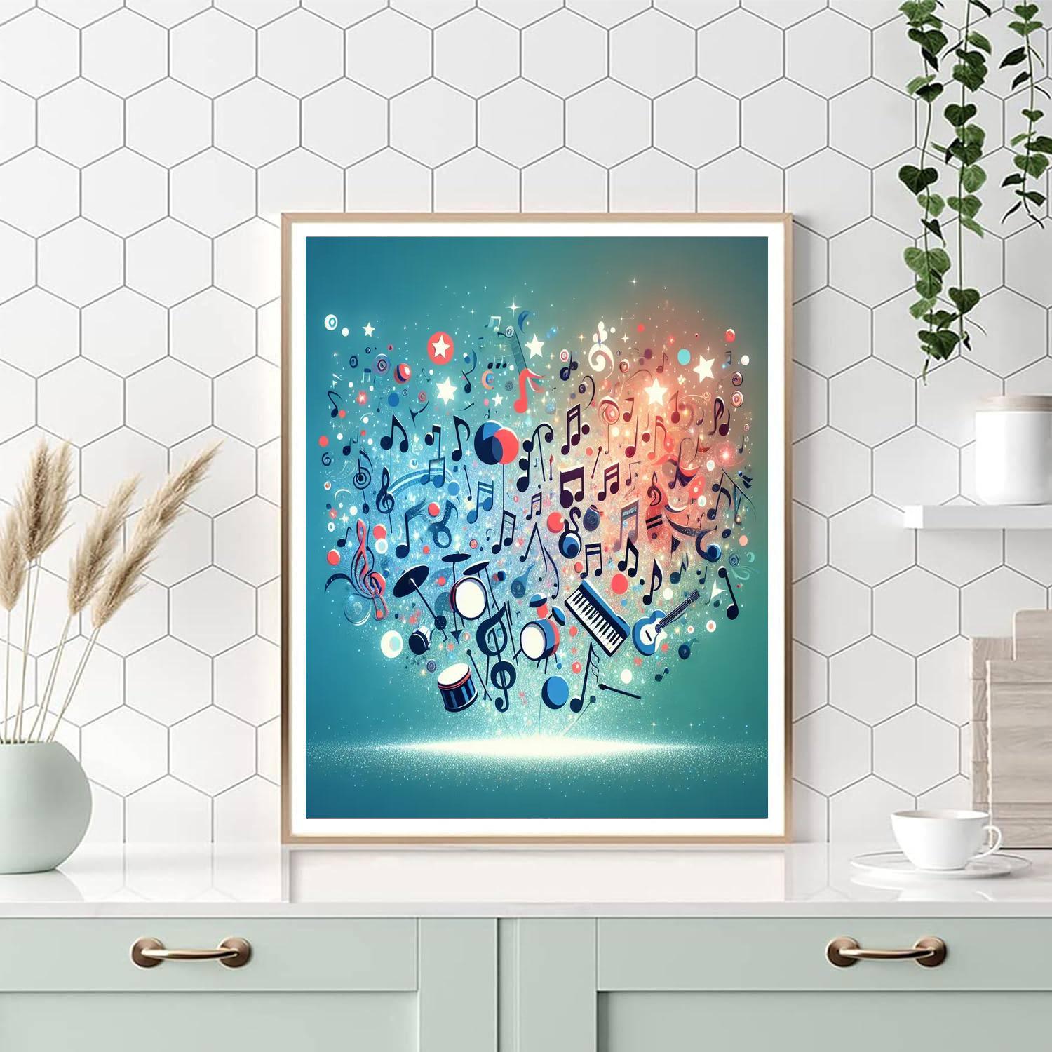 Enchanted Melody DIY Paint By Numbers
