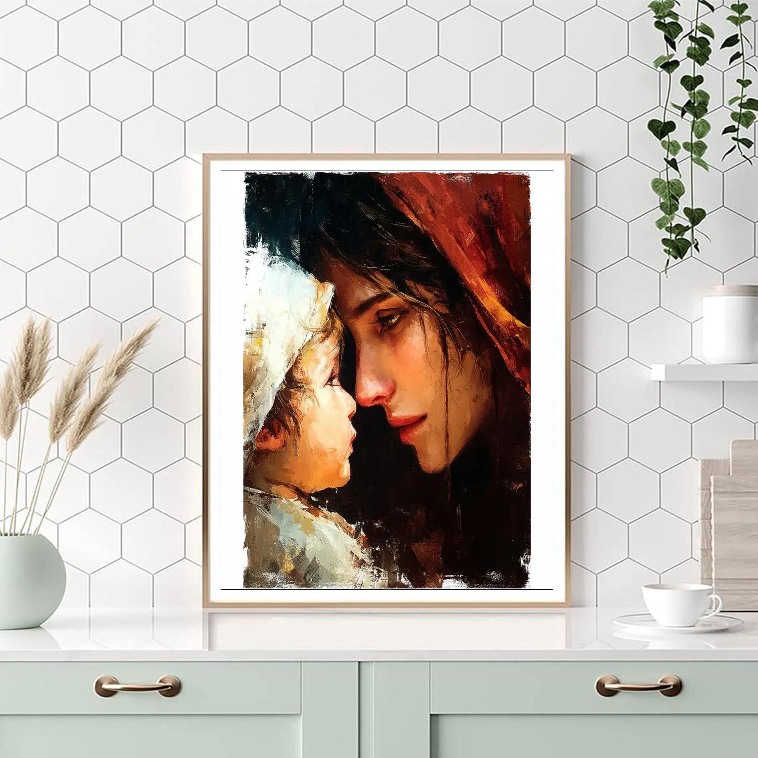 In A Mother’s Eyes Paint By Numbers Kits