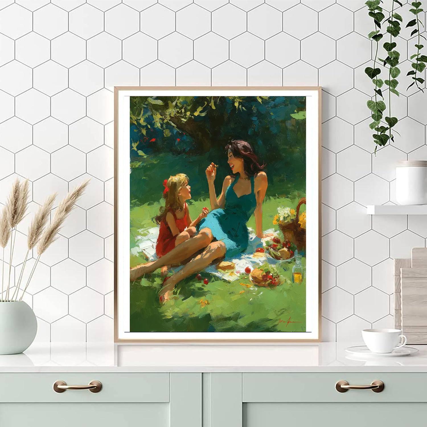 An Afternoon In The Park Paint By Numbers