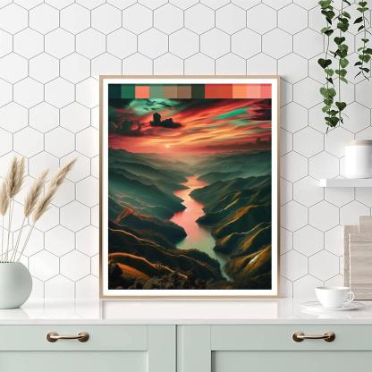 Timeless Landscapes Paint By Number
