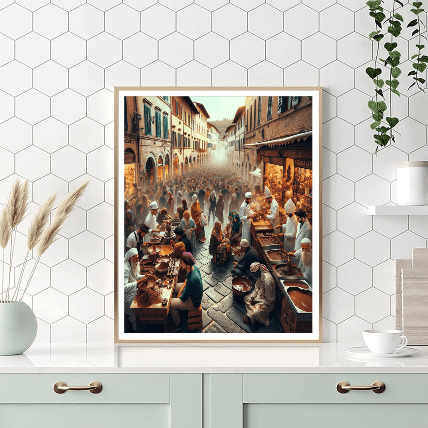 Chocolate Festival - Italy Paint By Numbers Kits