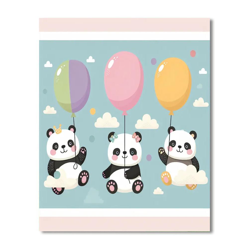 Skybound Balloon Bonanza Painting By Numbers Kit